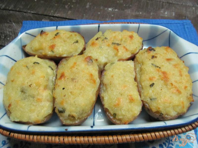 Фото приготовление рецепта: Картофель запеченный дважды шаг №6