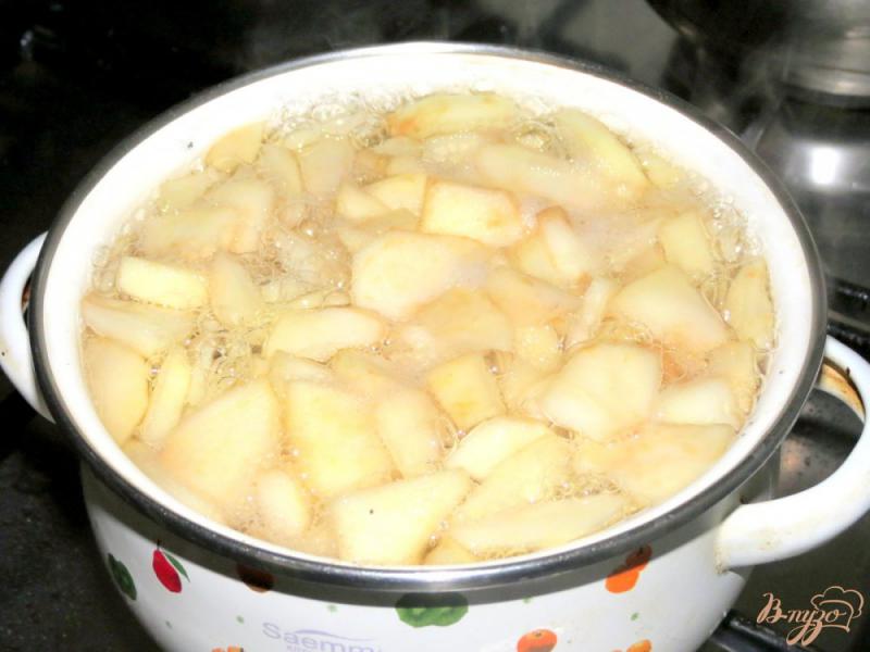 Фото приготовление рецепта: А-ля сидр в яблоках шаг №3