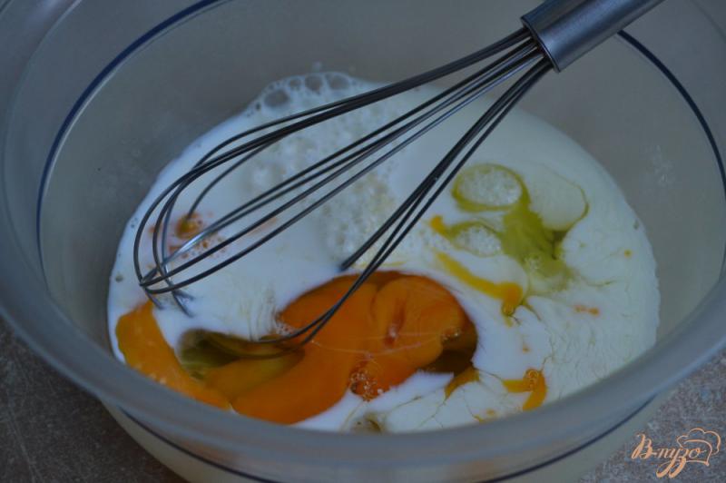Фото приготовление рецепта: Блины морковные с овсом шаг №2