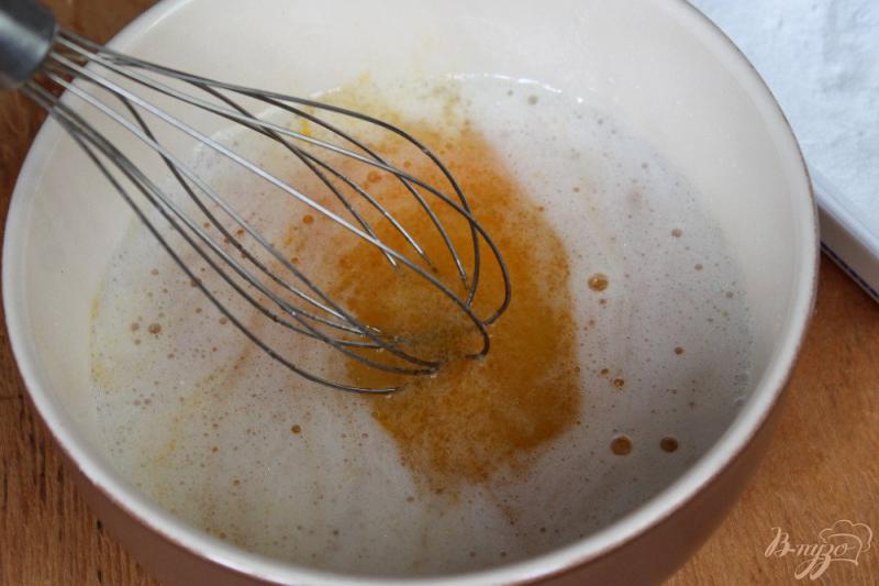 Фото приготовление рецепта: Овсяное печенье на подсолнечное масле, с орехами шаг №3