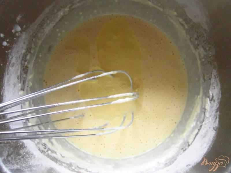 Фото приготовление рецепта: Блинный-тыквенный торт с сырной начинкой шаг №3