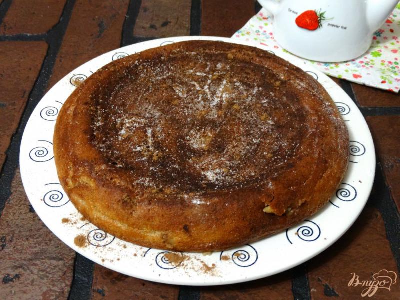 Фото приготовление рецепта: Пирог с фруктовым пюре шаг №9