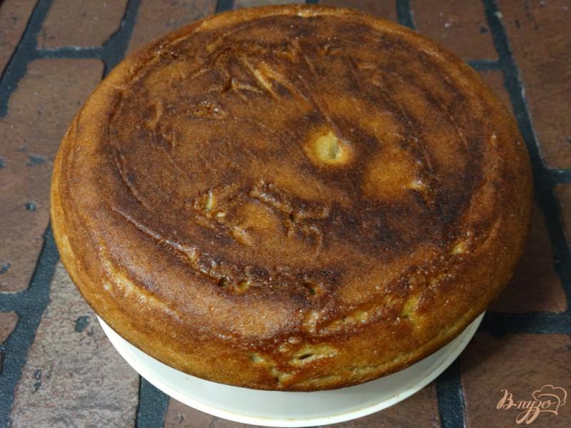 Фото приготовление рецепта: Пирог с фруктовым пюре шаг №8