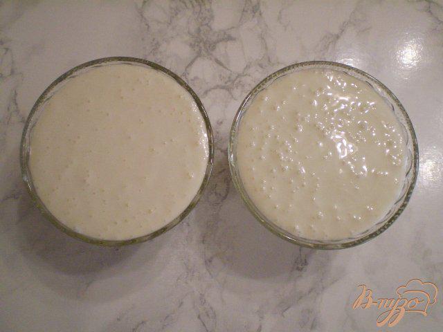 Фото приготовление рецепта: Молочный десерт с бананом шаг №8