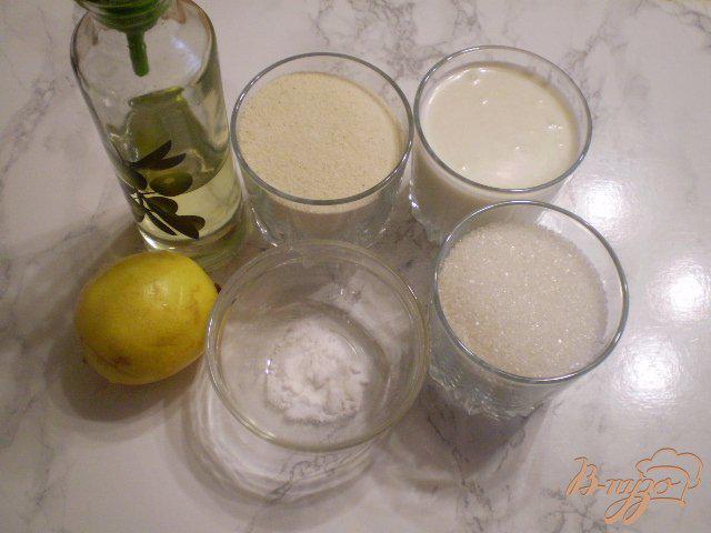 Фото приготовление рецепта: Манник с лимоном шаг №1