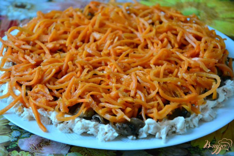 Фото приготовление рецепта: Салат с корейской морковью шаг №5