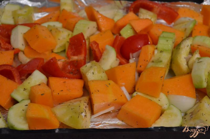 Фото приготовление рецепта: Суп-пюре из печеных овощей шаг №3