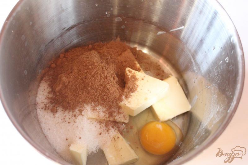 Фото приготовление рецепта: Шоколадный кекс шаг №1