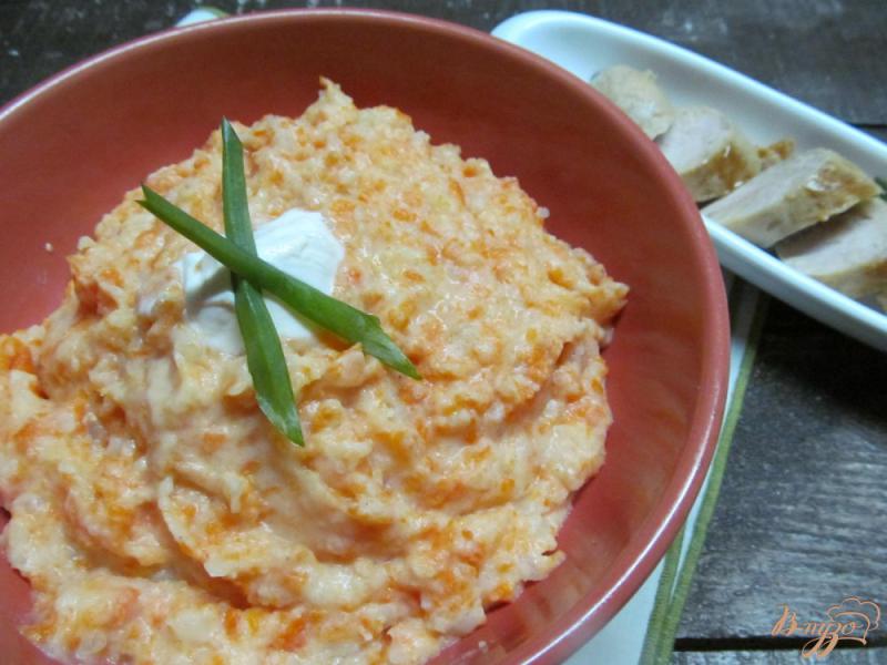 Фото приготовление рецепта: Картофельное пюре с морковью шаг №4