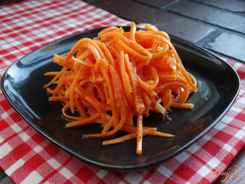 Фото приготовление рецепта: Морковка по-корейски шаг №7