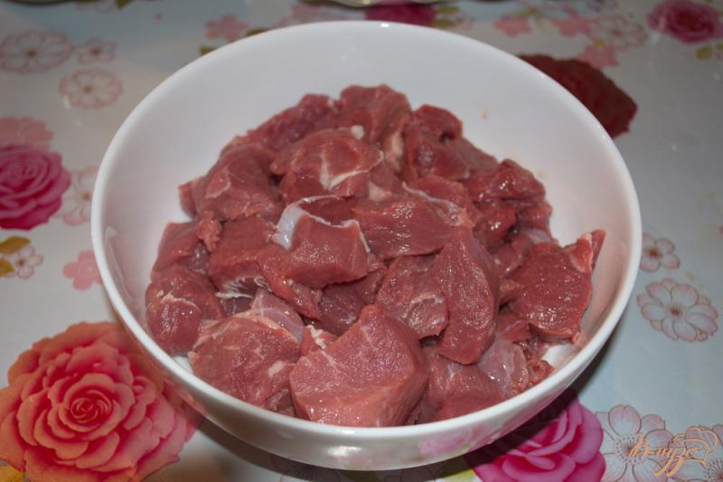 Фото приготовление рецепта: Рагу  с картошкой из любого вида мяса шаг №1