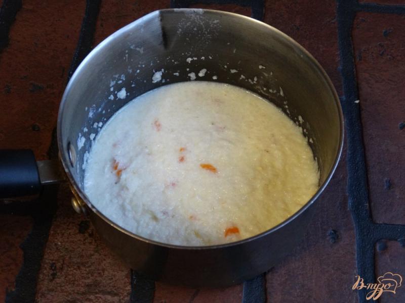 Фото приготовление рецепта: Рисовая каша Кокос-Папайя шаг №6