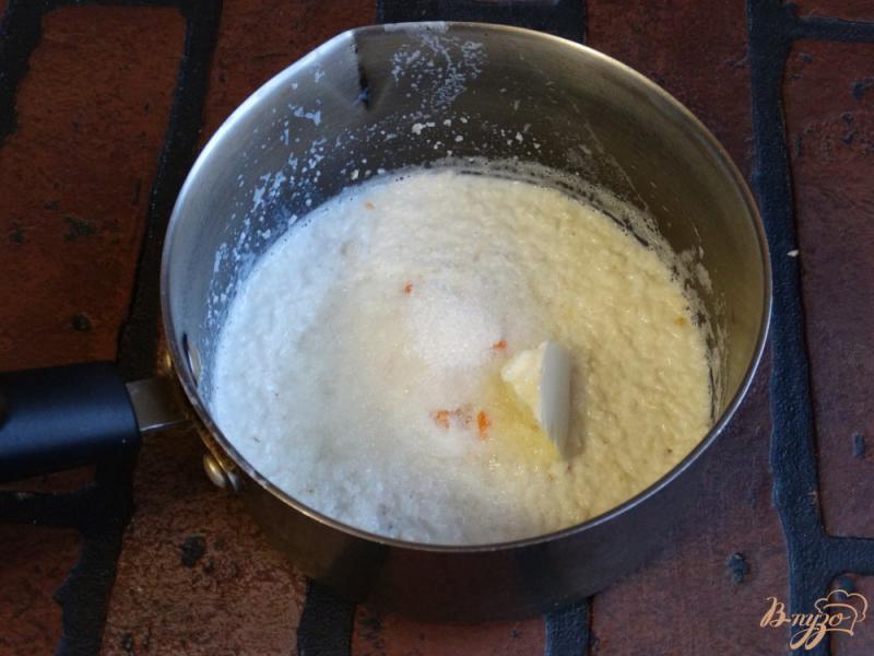 Фото приготовление рецепта: Рисовая каша Кокос-Папайя шаг №5