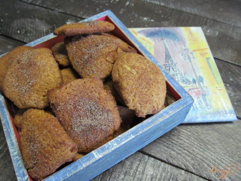 Фото приготовление рецепта: Печенье с имбирем и корицей шаг №9