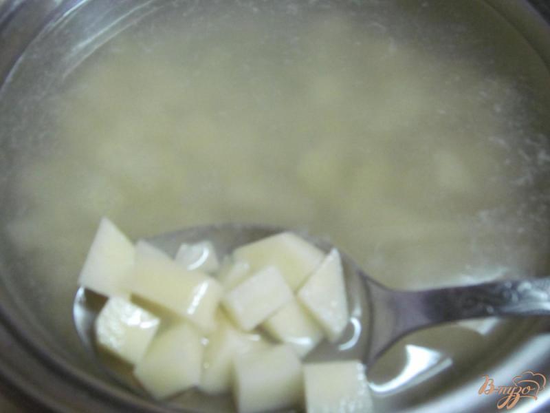Фото приготовление рецепта: Суп с жареной вермишелью шаг №1