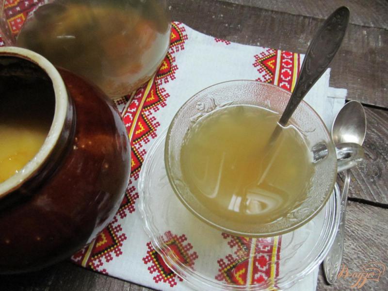 Фото приготовление рецепта: Имбирный чай шаг №4