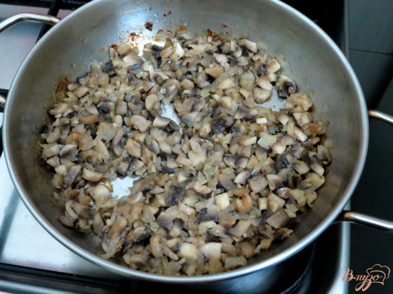 Фото приготовление рецепта: Канапе с грибами шаг №6