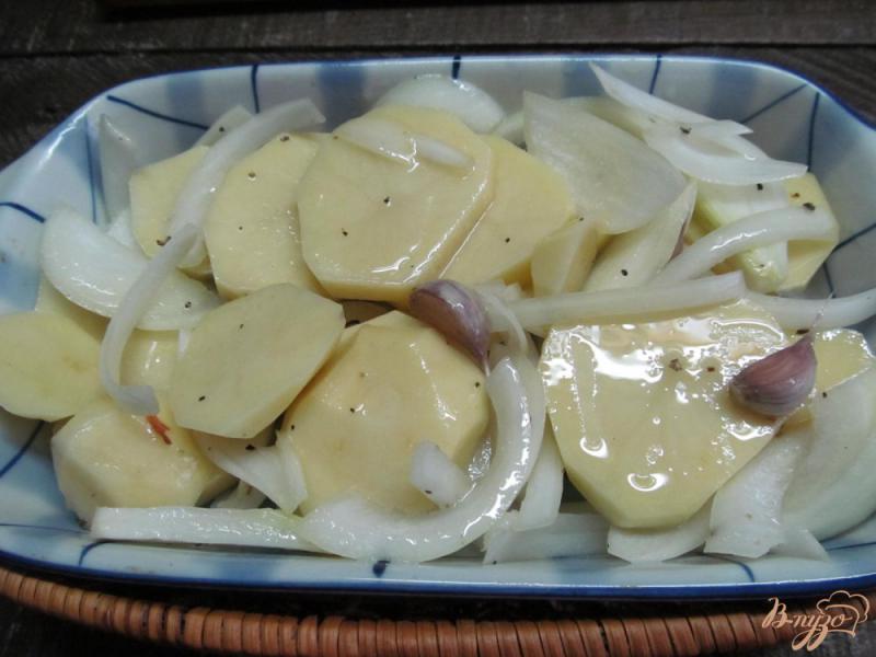 Фото приготовление рецепта: Картофель по-деревенски шаг №2