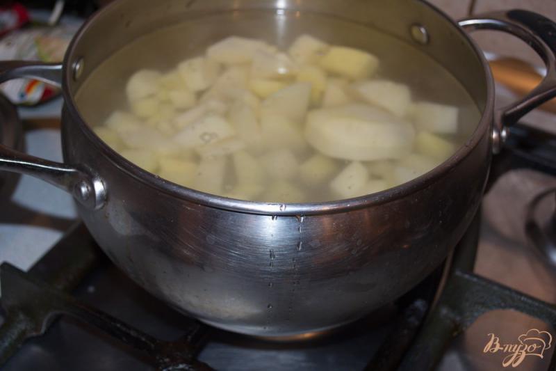 Фото приготовление рецепта: Донской борщ с толченым картофелем шаг №4