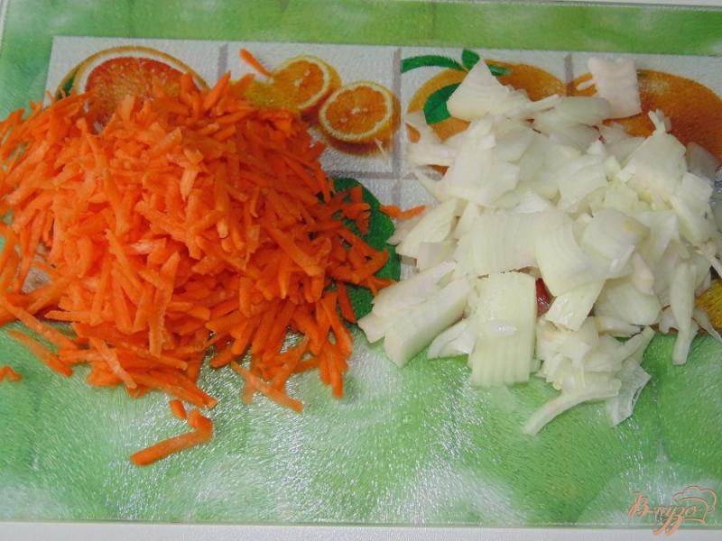 Фото приготовление рецепта: Цветная капуста с овощами шаг №4