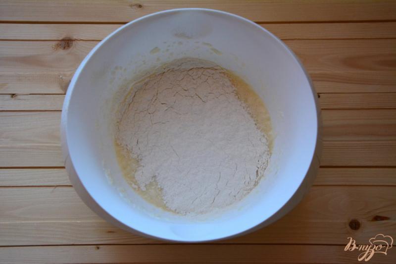 Фото приготовление рецепта: Печенье на рисовых хлопьях шаг №4