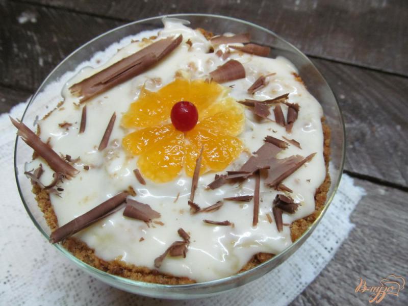 Фото приготовление рецепта: Мандариновый десерт шаг №8