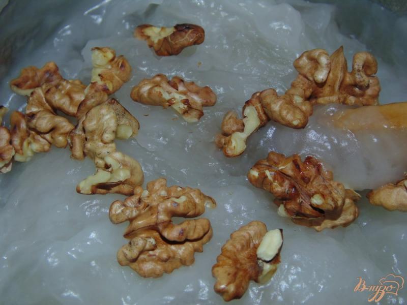Фото приготовление рецепта: Рахат-лукум с грецкими орехами по-домашнему шаг №6