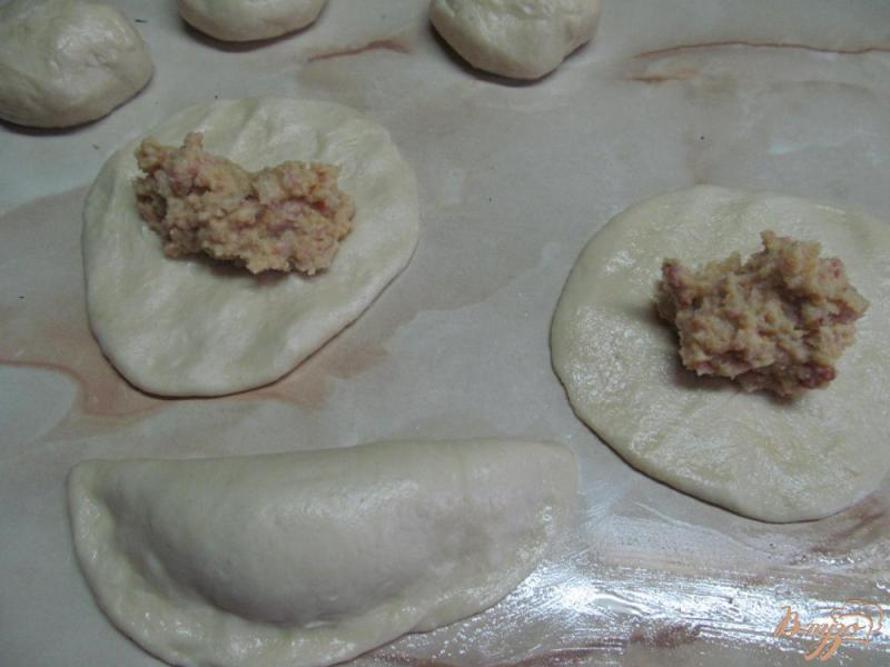 Фото приготовление рецепта: Пирожки с горохом шаг №6