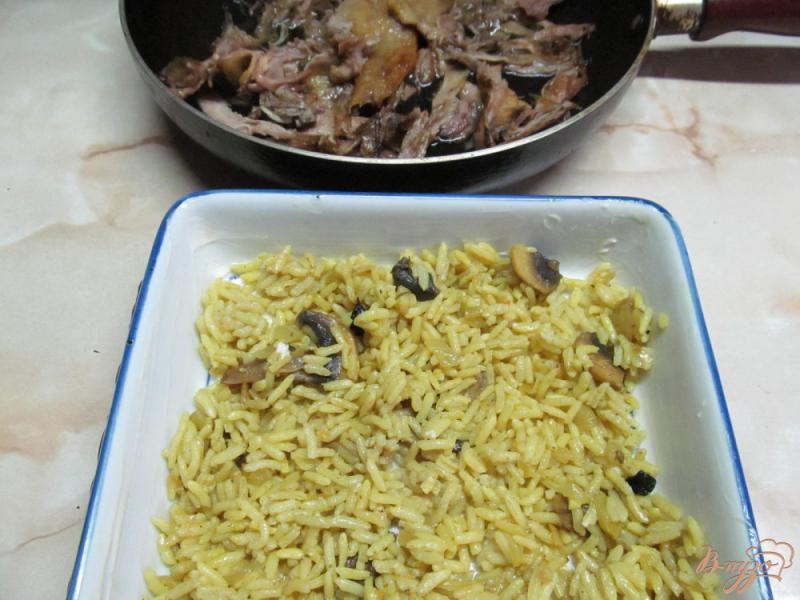 Фото приготовление рецепта: Запеканка с рисом брюссельской капустой и мясом шаг №1