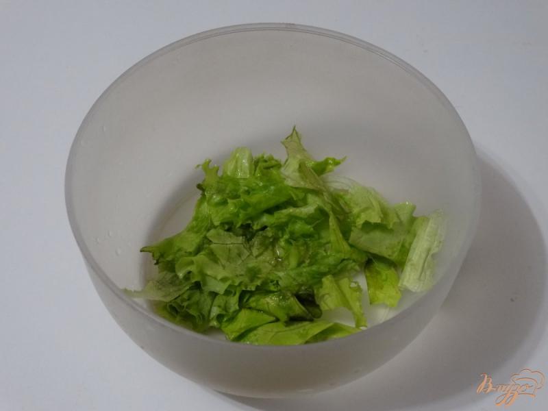 Фото приготовление рецепта: Овощной салат с горчичной заправкой шаг №1