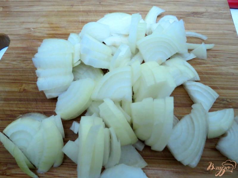 Фото приготовление рецепта: Куриные сердечки с грибами в сливках шаг №6