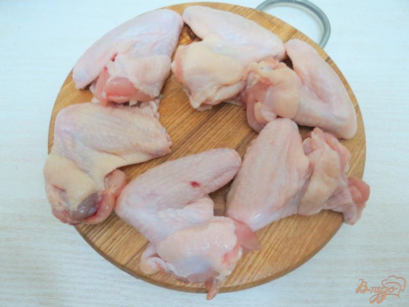 Фото приготовление рецепта: Крылья куриные запеченные шаг №1