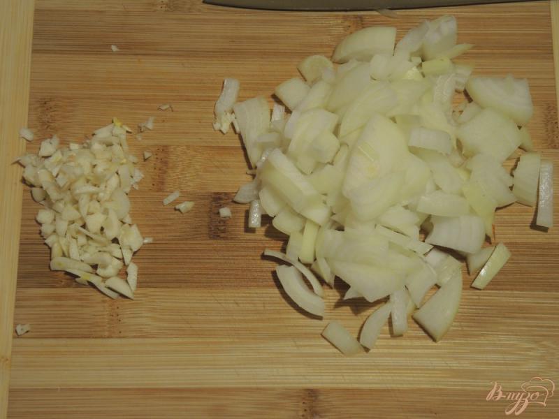 Фото приготовление рецепта: Суп-пюре с тыквой и яблоком шаг №3