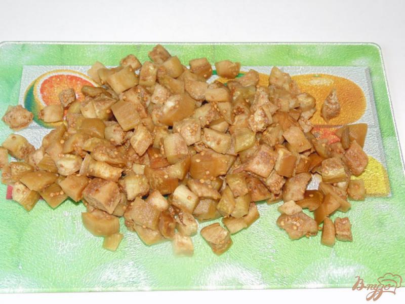 Фото приготовление рецепта: Баклажаны с луком и морковью шаг №1