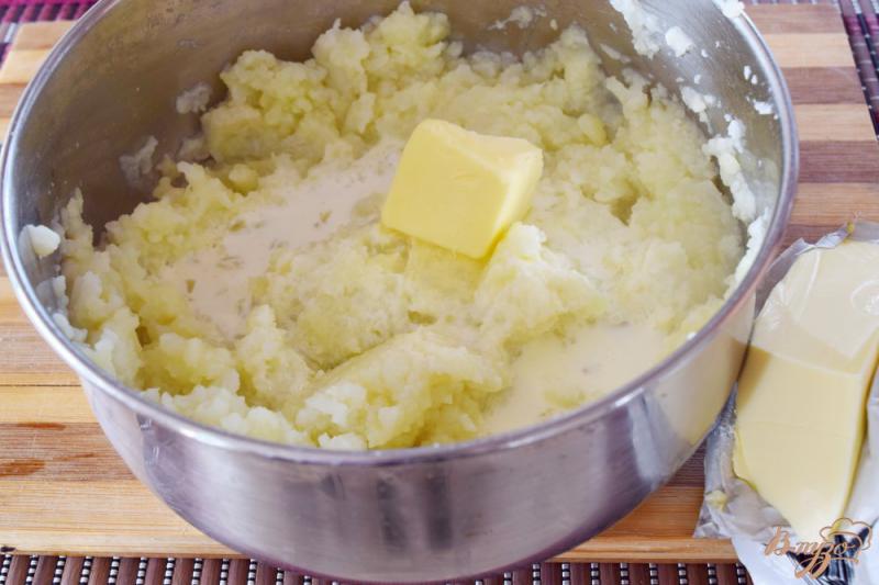 Фото приготовление рецепта: Пюре из картофеля и цветной капусты шаг №5
