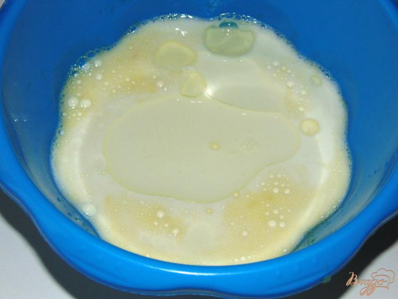 Фото приготовление рецепта: Ванильные заварные блины на молоке шаг №2