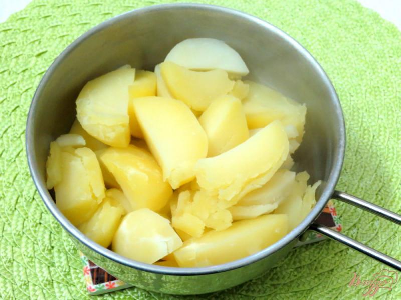 Фото приготовление рецепта: Картофельное пюре со сливками шаг №5