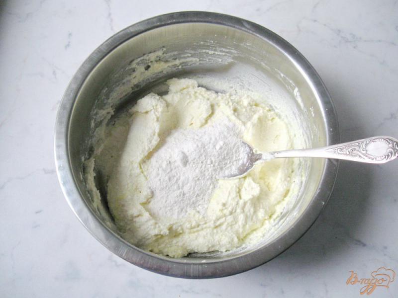 Фото приготовление рецепта: Сырники с ванилью шаг №3