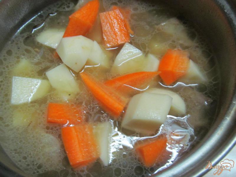 Фото приготовление рецепта: Рагу с замороженными овощами шаг №4