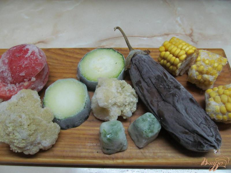Фото приготовление рецепта: Рагу с замороженными овощами шаг №5