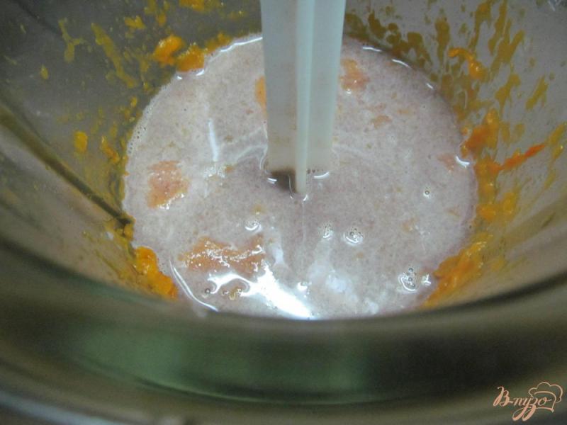 Фото приготовление рецепта: Напиток из тыквы на молоке с шоколадом шаг №6