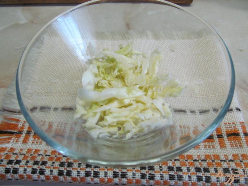 Фото приготовление рецепта: Салат из индейки с мандарином шаг №3