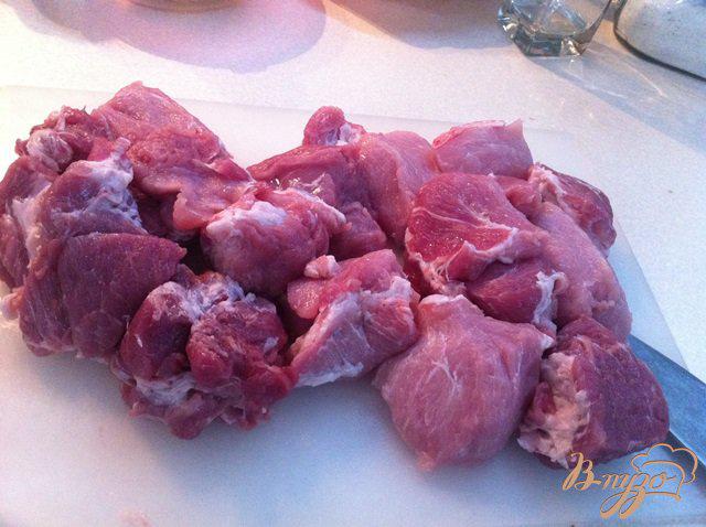 Фото приготовление рецепта: Мясо в травах и специях по грузински шаг №2