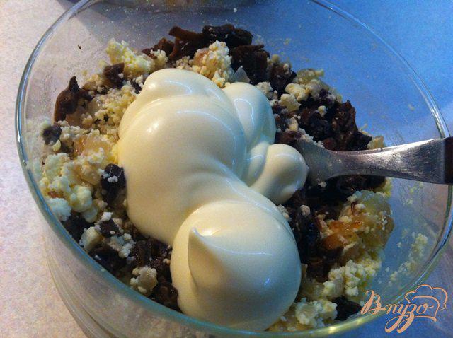 Фото приготовление рецепта: Яйца фаршированные белыми грибами шаг №7