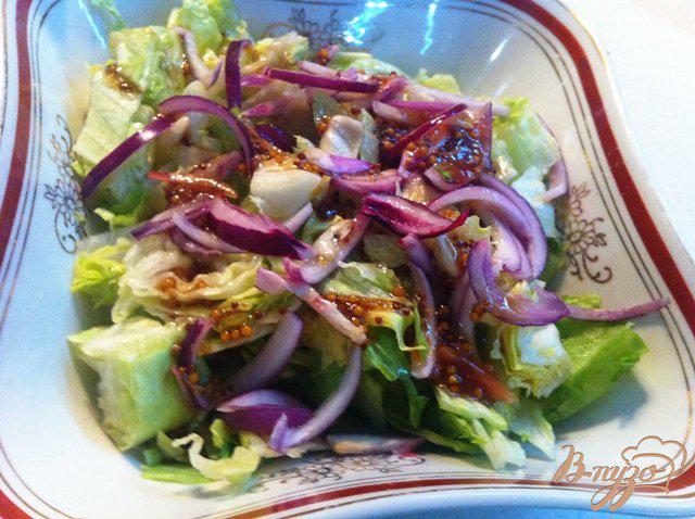 Фото приготовление рецепта: Овощной салат «Яркий» шаг №3