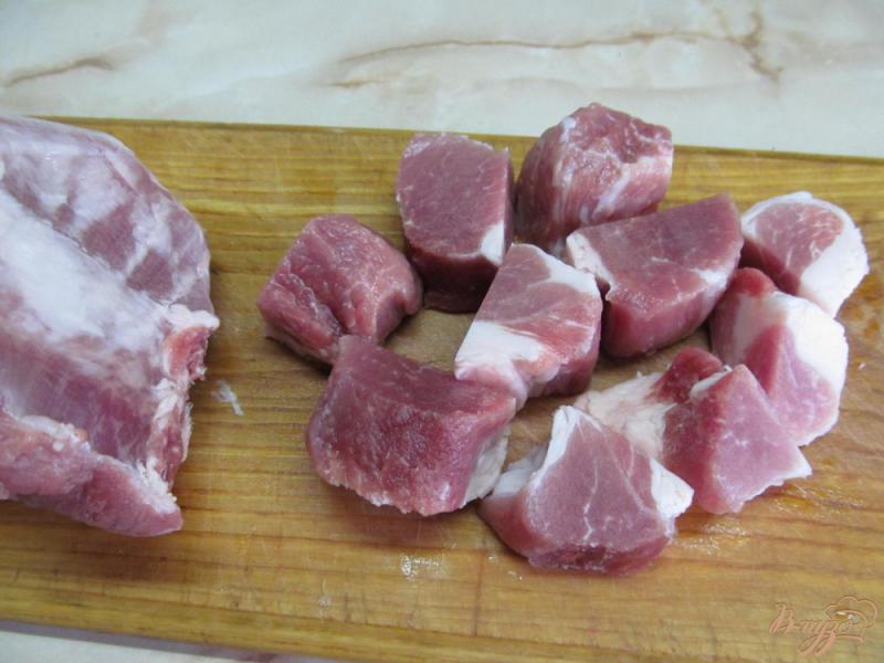 Фото приготовление рецепта: Рагу из мяса свинины шаг №1