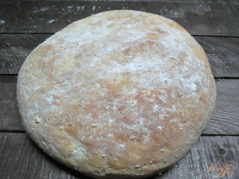 Фото приготовление рецепта: Хлеб на гороховом пюре шаг №6
