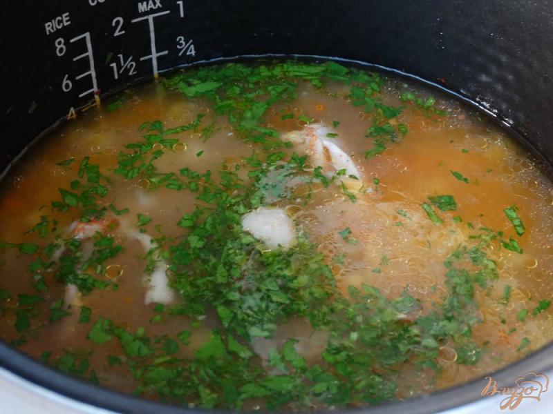 Фото приготовление рецепта: Перловый суп в мультиварке шаг №7
