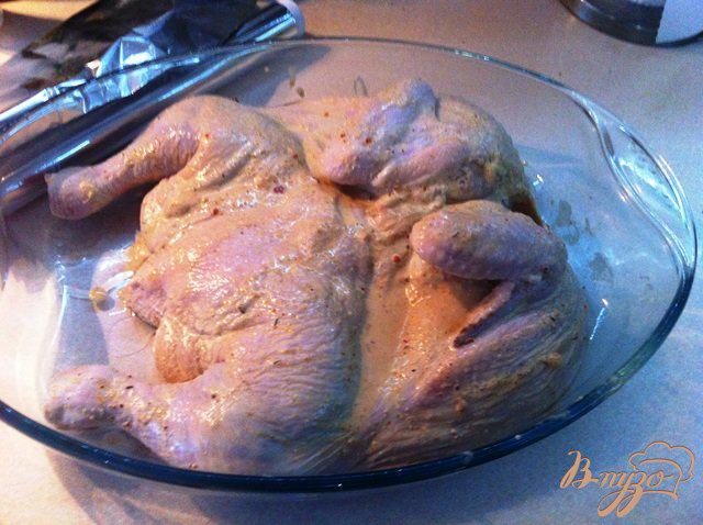 Фото приготовление рецепта: Остро-сладкая курица, запеченная в духовке шаг №5