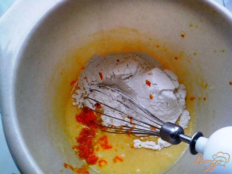 Фото приготовление рецепта: Печенье «Мадлен» с апельсином и маком шаг №3